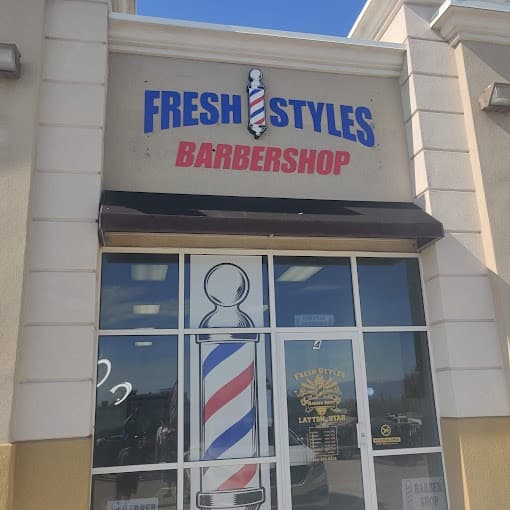 Fresh Styles Barbershop storefront